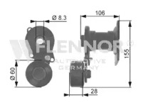 Ролик FLENNOR FA22939