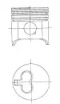 Поршень IPSA PI003900