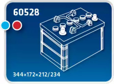 Аккумулятор IPSA TPT105