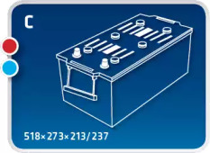 Аккумулятор IPSA TPT225