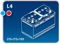 Аккумулятор IPSA TME80