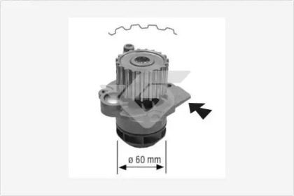 Насос HUTCHINSON WP0058V