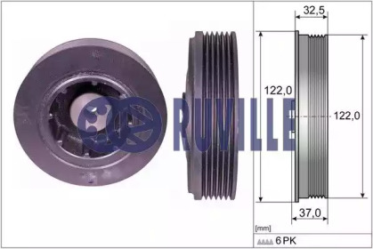 Ременный шкив RUVILLE 515509