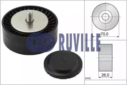 Паразитный / ведущий ролик, поликлиновой ремень RUVILLE 55065