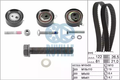 Ременный комплект RUVILLE 5547772