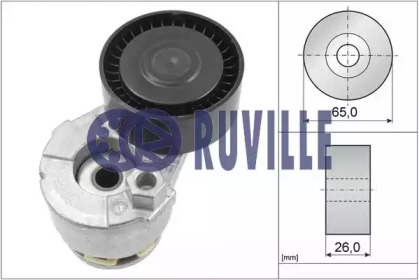 Натяжная планка, поликлиновой ремень RUVILLE 55607