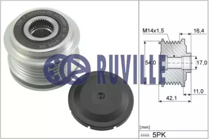 Механизм свободного хода RUVILLE 56013