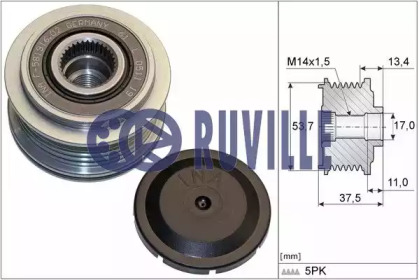 Механизм свободного хода RUVILLE 56045