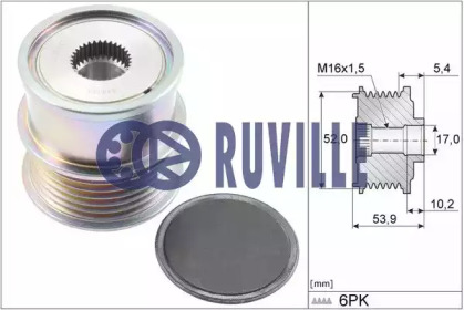 Механизм свободного хода RUVILLE 56395