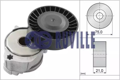 Натяжная планка, поликлиновой ремень RUVILLE 56507