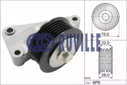 Ролик RUVILLE 57087