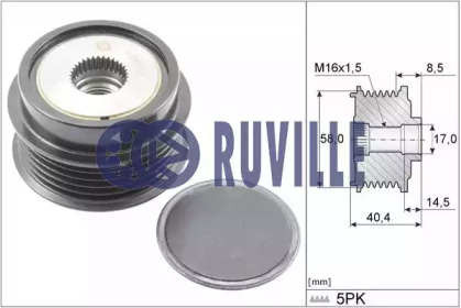 Механизм свободного хода RUVILLE 58459