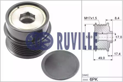 Механизм свободного хода RUVILLE 58629