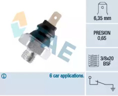 Датчик давления масла FAE 11340
