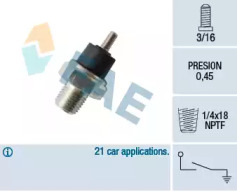 Датчик давления масла FAE 12002