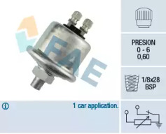 Датчик, давление масла FAE 14710