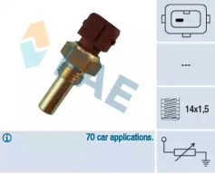 Датчик, температура охлаждающей жидкости FAE 32270