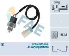 Выключатель, фара заднего хода FAE 40980