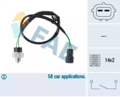 Выключатель, фара заднего хода FAE 41281