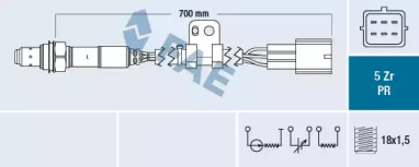 Лямбда-зонд FAE 75090