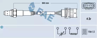 Лямбда-зонд FAE 77157