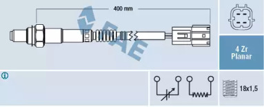 Лямбда-зонд FAE 77392