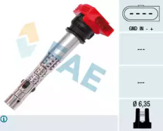 Катушка зажигания FAE 80248