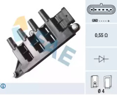 Катушка зажигания FAE 80340