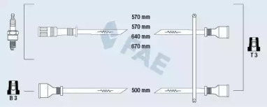 Комплект электропроводки FAE 83010