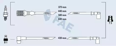 Комплект электропроводки FAE 83160