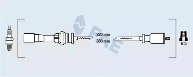 Комплект электропроводки FAE 83264