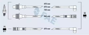 Комплект электропроводки FAE 83320