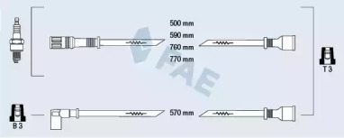 Комплект электропроводки FAE 83390