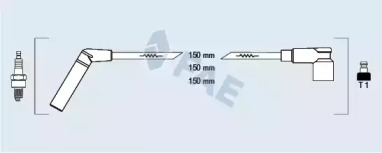 Комплект электропроводки FAE 83565