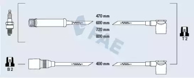 Комплект электропроводки FAE 83570