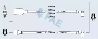 Комплект электропроводки FAE 83750