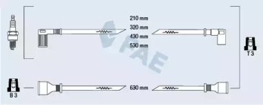 Комплект электропроводки FAE 83900