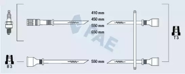 Комплект электропроводки FAE 83910