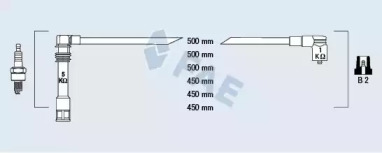 Комплект электропроводки FAE 85062