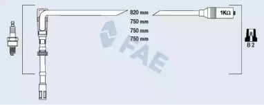 Комплект электропроводки FAE 85065