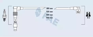 Комплект электропроводки FAE 85080