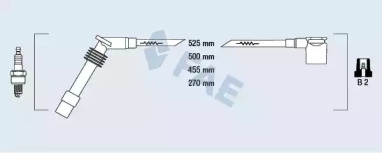 Комплект электропроводки FAE 85084