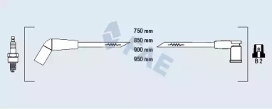 Комплект электропроводки FAE 85114