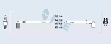 Комплект электропроводки FAE 85250