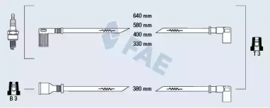 Комплект электропроводки FAE 85271