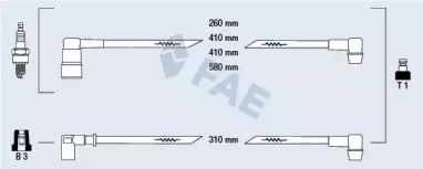 Комплект электропроводки FAE 85470