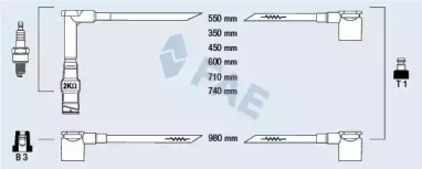 Комплект электропроводки FAE 85500