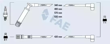 Комплект электропроводки FAE 85570