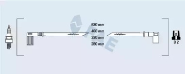 Комплект электропроводки FAE 85650