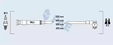 Комплект электропроводки FAE 85720